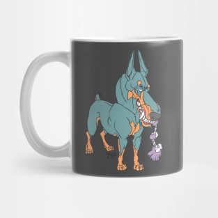 BLUE DOBERMAN Mug